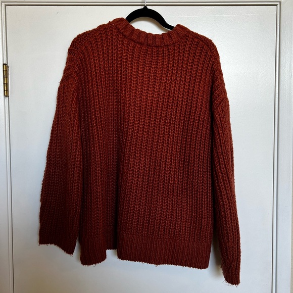 Rust Knitted Sweater - Picture 3 of 3